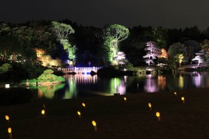 見浜園の灯ろう祭り02