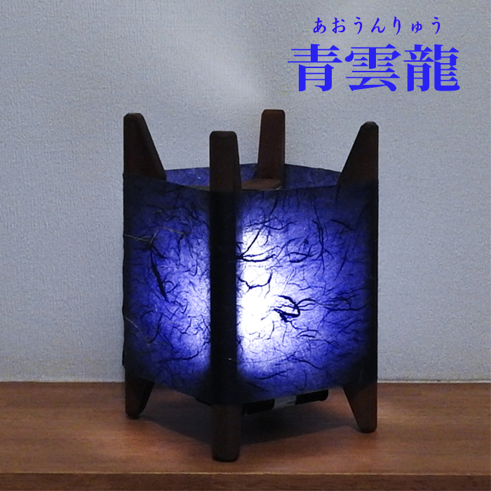 糸車行灯 青雲龍