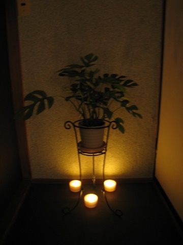 渡辺邸の間接照明